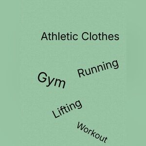 Athletic Gym Running Clothes